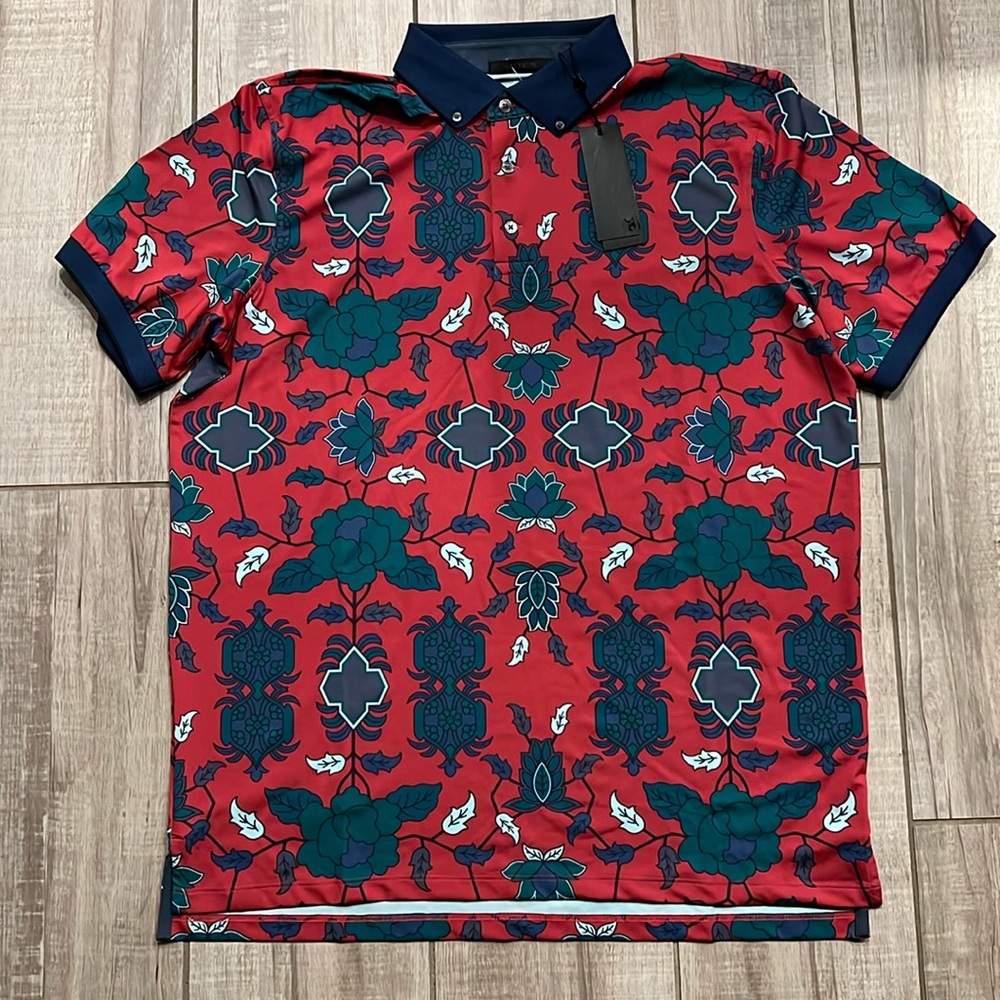 NWT Greyson Mountain Laurel Golf Polo.